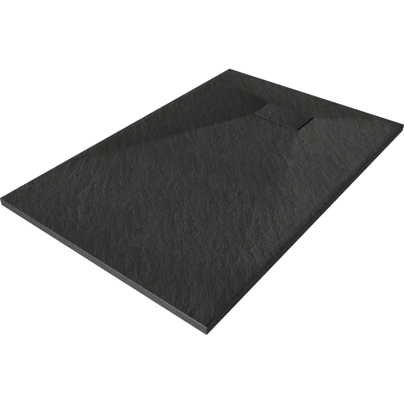 Mexen Hugo rechteckige SMC-Duschwanne 90 x 70 cm, schwarz - 42707090
