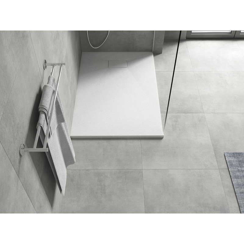Mexen Hugo rectangular SMC shower tray 100 x 90 cm, white - 42109010