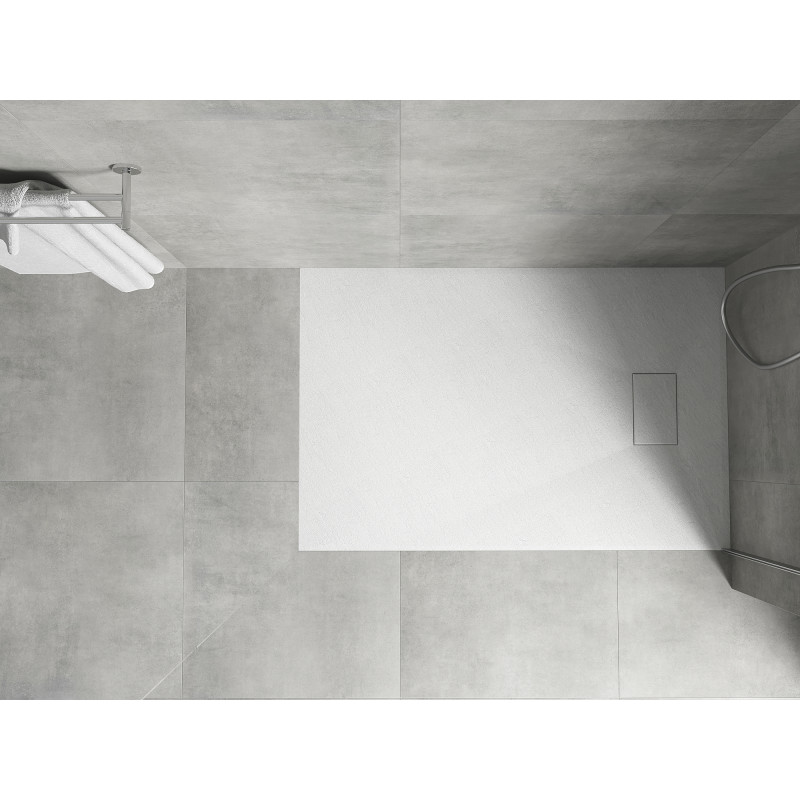 Mexen Hugo rechthoekige SMC-douchebak 130 x 80 cm, wit - 42108013