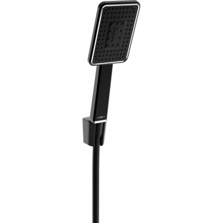 Mexen R-54 conjunto de chuveiro de ponto, preto/cromado - 785545052-71