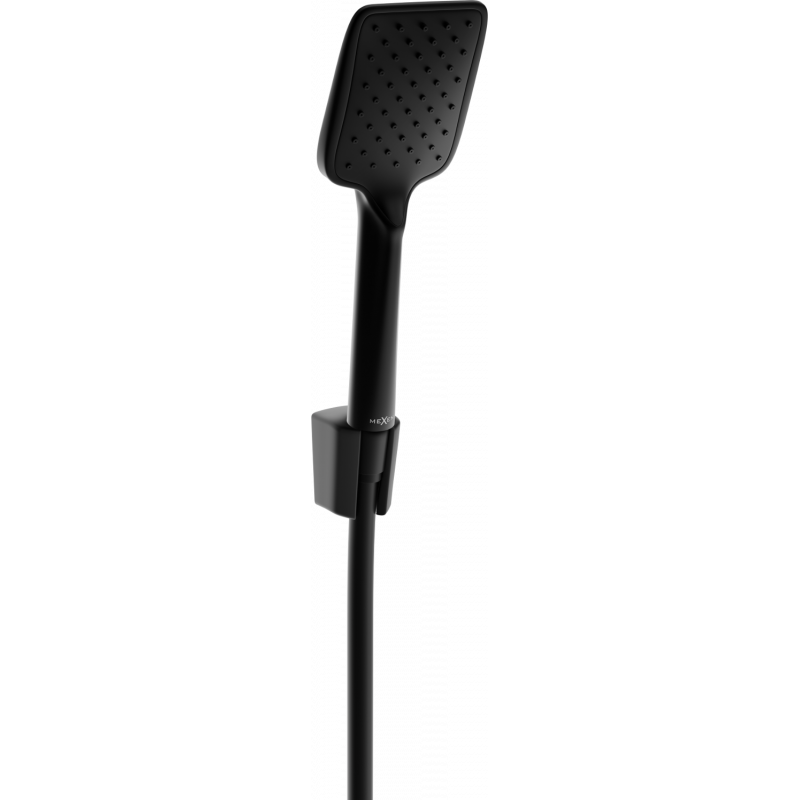 Mexen R-62 point shower set, black - 785625052-70