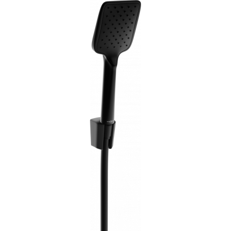 Mexen R-62 point shower set, black - 785625052-70
