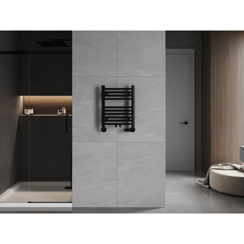 Mexen Ares radiador de baño 500 x 400 mm, 179 W, negro - W102-0500-400-00-70