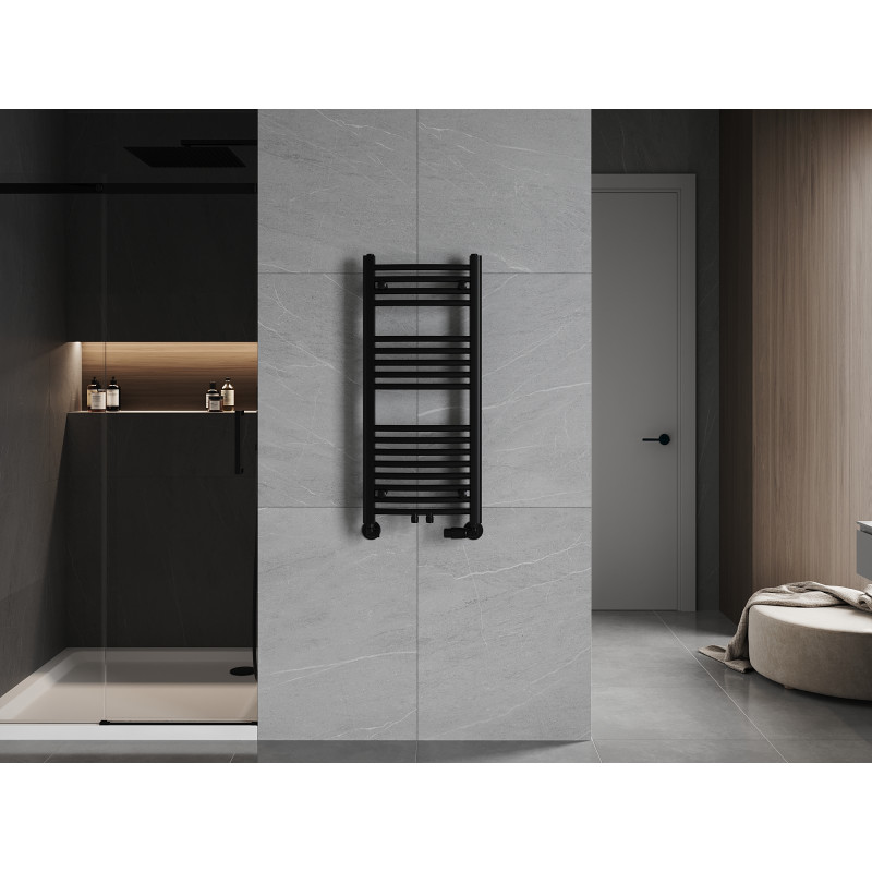 Mexen Ares Θερμαντικό σώμα μπάνιου 900 x 400 mm, 312 W, μαύρο - W102-0900-400-00-70