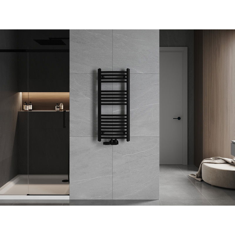 Mexen Ares radiateur de salle de bain 900 x 400 mm, 312 W, noir - W102-0900-400-00-70