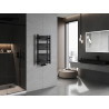 Mexen Ares grzejnik łazienkowy 900 x 500 mm, 372 W, czarny - W102-0900-500-00-70