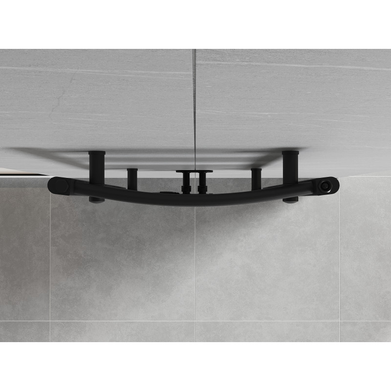Mexen Ares grzejnik łazienkowy 900 x 500 mm, 372 W, czarny - W102-0900-500-00-70