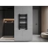 Mexen Ares badkamerradiator 900 x 500 mm, 372 W, zwart - W102-0900-500-00-70