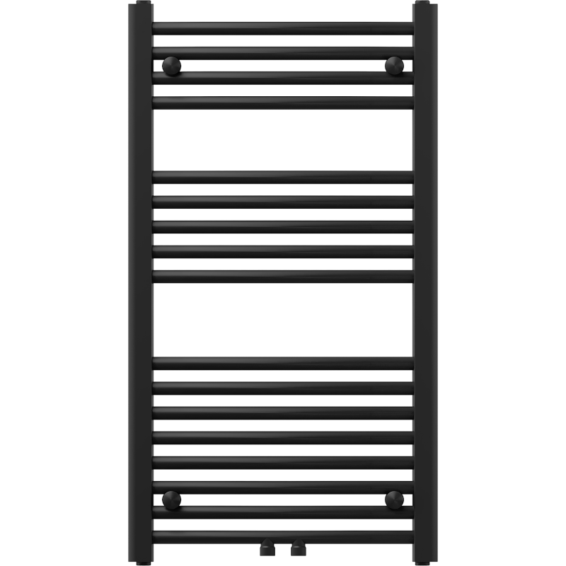 Mexen Ares grzejnik łazienkowy 900 x 500 mm, 372 W, czarny - W102-0900-500-00-70