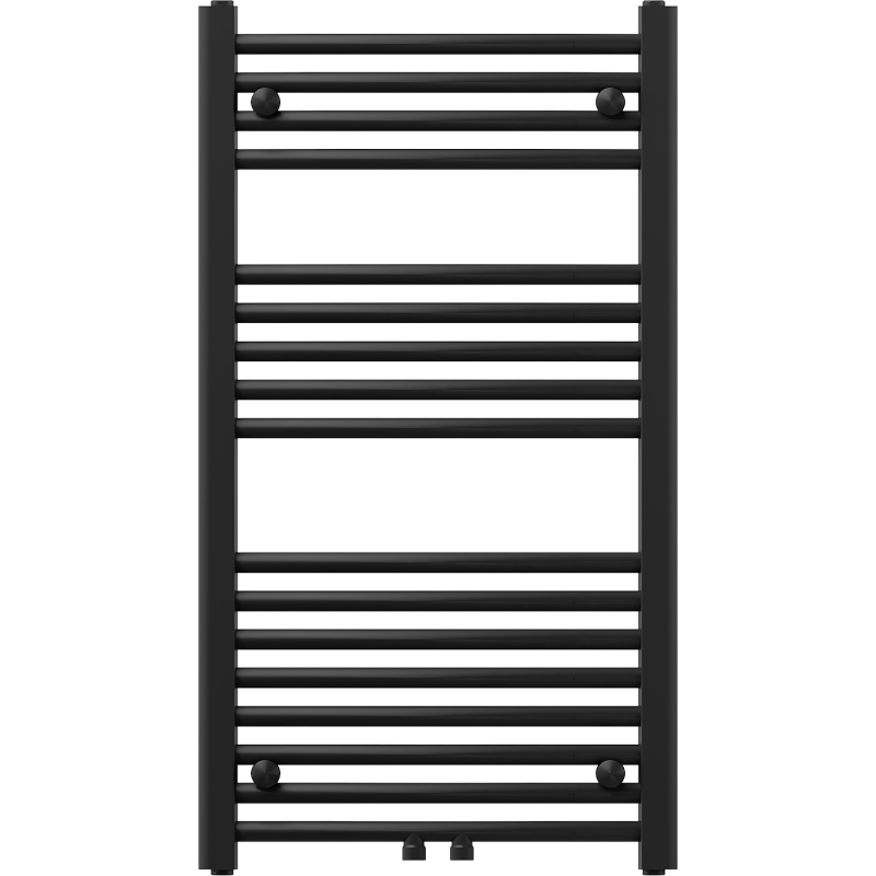 Mexen Ares radiador de baño 900 x 500 mm, 372 W, negro - W102-0900-500-00-70