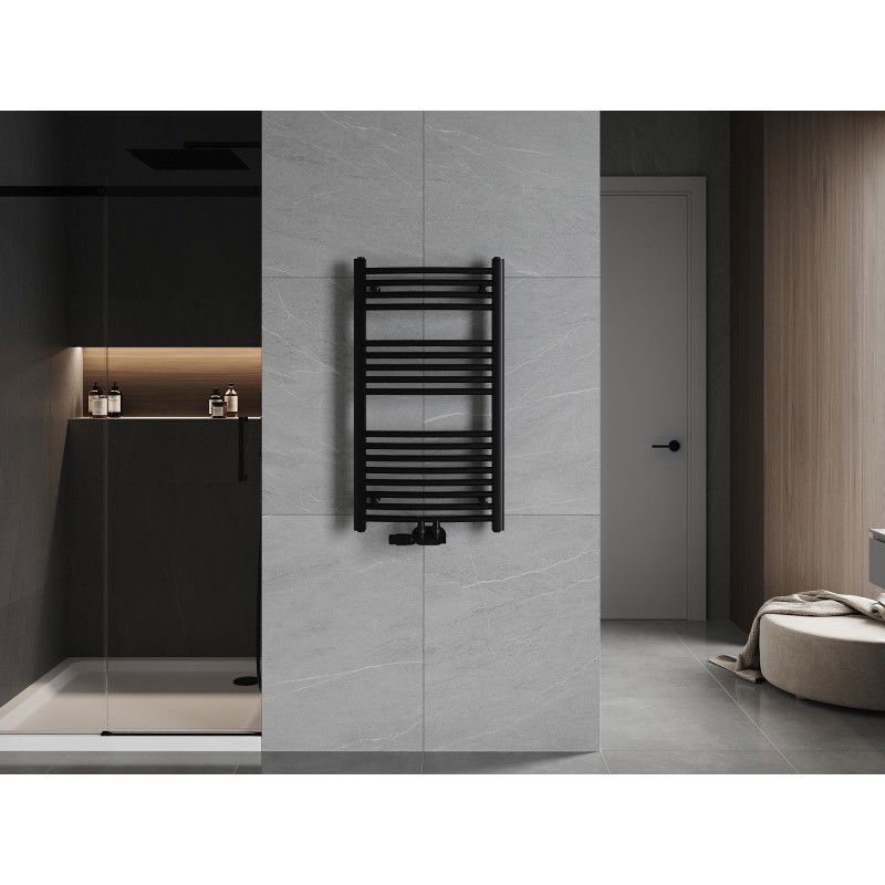 Mexen Ares kopalniški radiator 900 x 500 mm, 372 W, črn - W102-0900-500-00-70