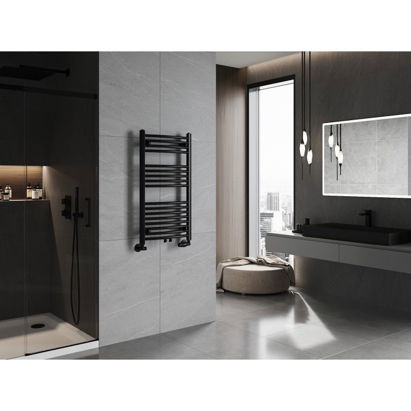 Mexen Ares kopalniški radiator 900 x 500 mm, 372 W, črn - W102-0900-500-00-70