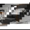 Mexen Ares Badheizkörper 900 x 600 mm, 433 W, schwarz - W102-0900-600-00-70