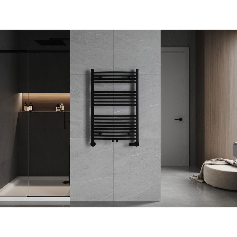 Mexen Ares radiador de casa de banho 900 x 600 mm, 433 W, preto - W102-0900-600-00-70