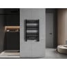 Mexen Ares grzejnik łazienkowy 900 x 600 mm, 433 W, czarny - W102-0900-600-00-70