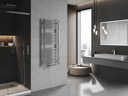 Mexen Ares radiateur de salle de bain 1200 x 500 mm, 420 W, chrome - W102-1200-500-00-01