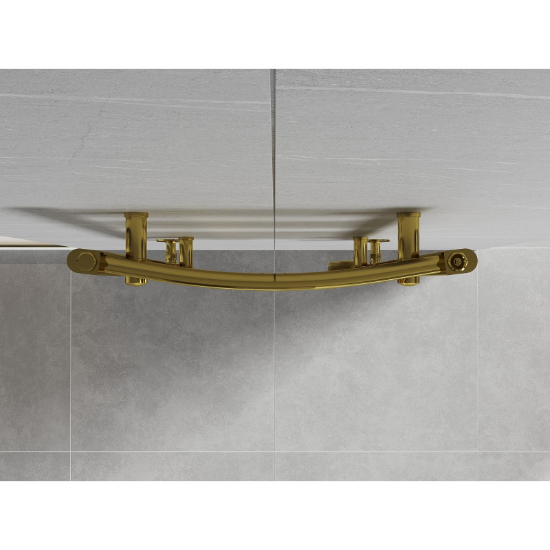 Mexen Ares vannitoa radiaator 1200 x 500 mm, 420 W, kuldne - W102-1200-500-00-50