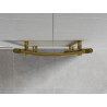 Mexen Ares vannitoa radiaator 1200 x 500 mm, 420 W, kuldne - W102-1200-500-00-50