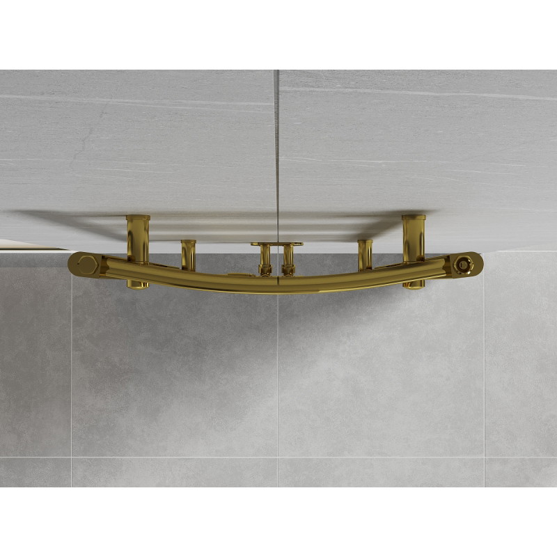 Mexen Ares vannitoa radiaator 1200 x 500 mm, 420 W, kuldne - W102-1200-500-00-50