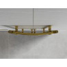 Mexen Ares vannitoa radiaator 1200 x 500 mm, 420 W, kuldne - W102-1200-500-00-50