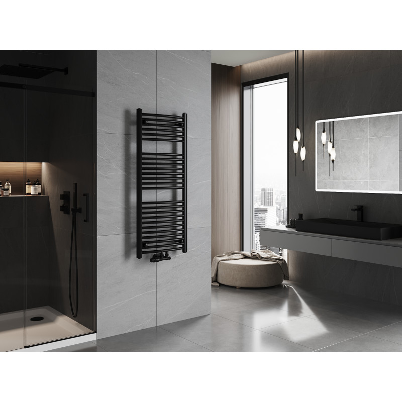 Mexen Ares radiateur de salle de bain 1200 x 500 mm, 531 W, noir - W102-1200-500-00-70