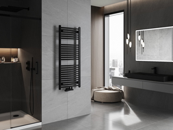 Mexen Ares radiatore da bagno 1200 x 500 mm, 531 W, nero - W102-1200-500-00-70