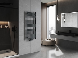 Mexen Ares bathroom radiator 1200 x 500 mm, 531 W, anthracite - W102-1200-500-00-66