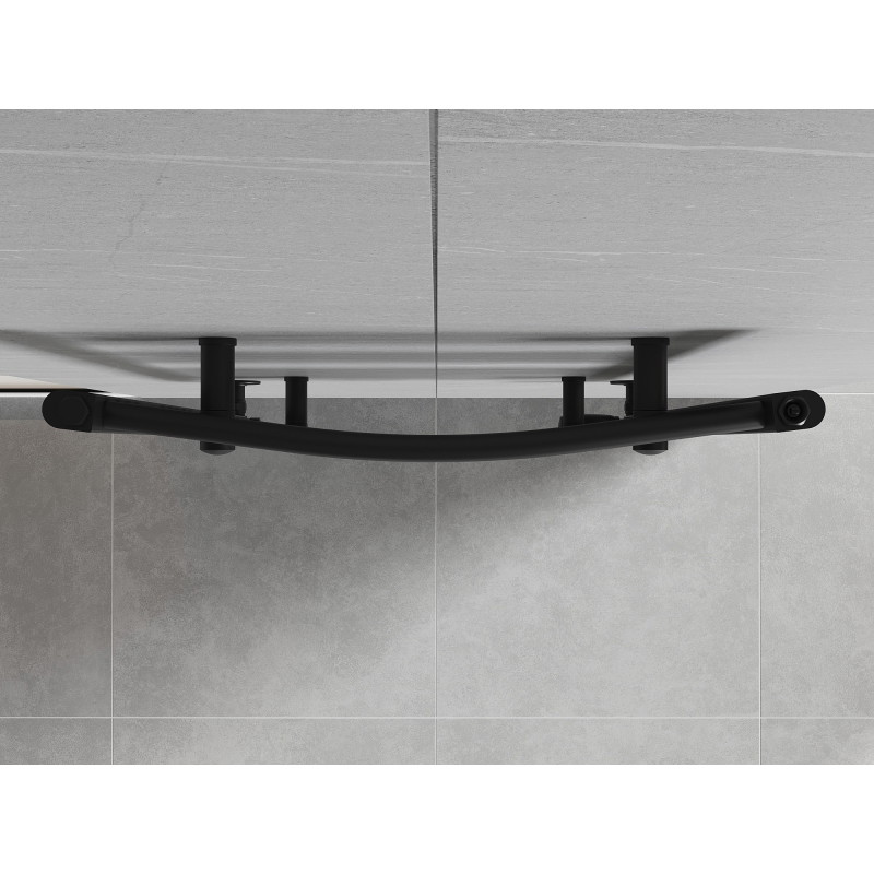 Mexen Ares vannitoa radiaator 1200 x 600 mm, 620 W, must - W102-1200-600-00-70