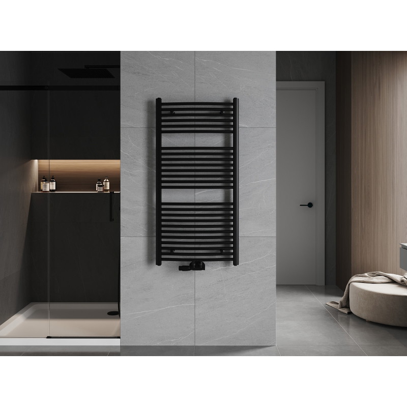 Mexen Ares vannitoa radiaator 1200 x 600 mm, 620 W, must - W102-1200-600-00-70