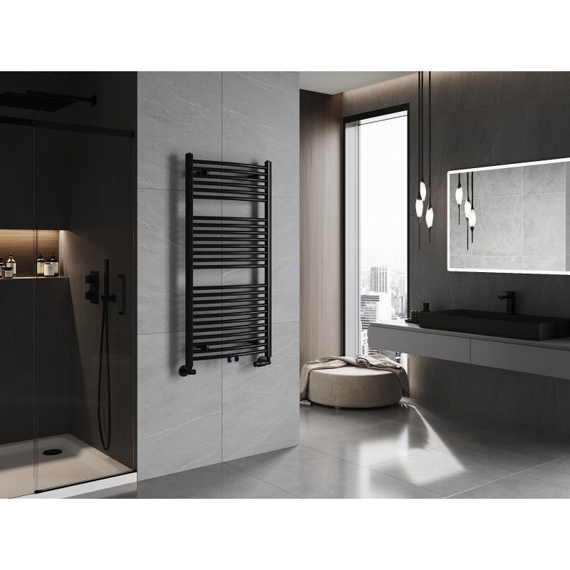 Mexen Ares radiador de casa de banho 1200 x 600 mm, 620 W, preto - W102-1200-600-00-70