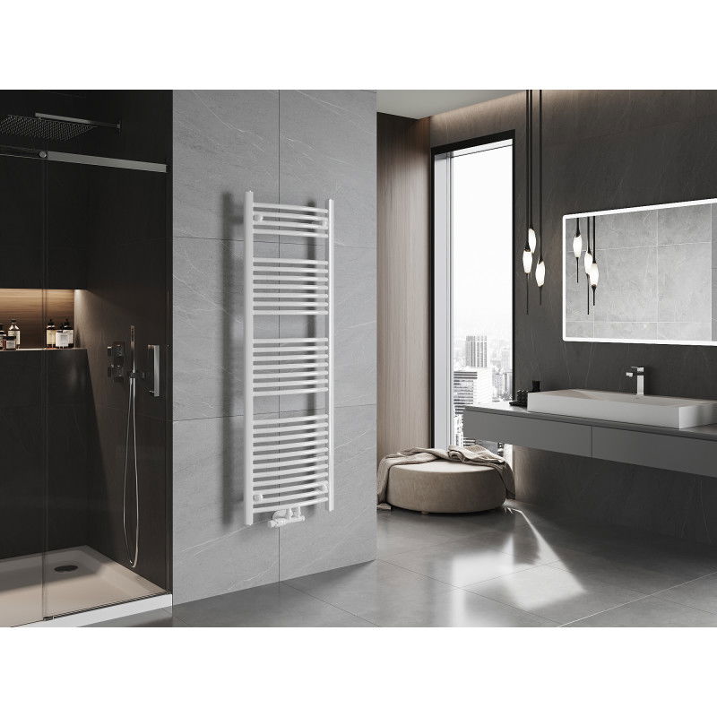 Mexen Ares radiador de casa de banho 1500 x 500 mm, 630 W, branco - W102-1500-500-00-20