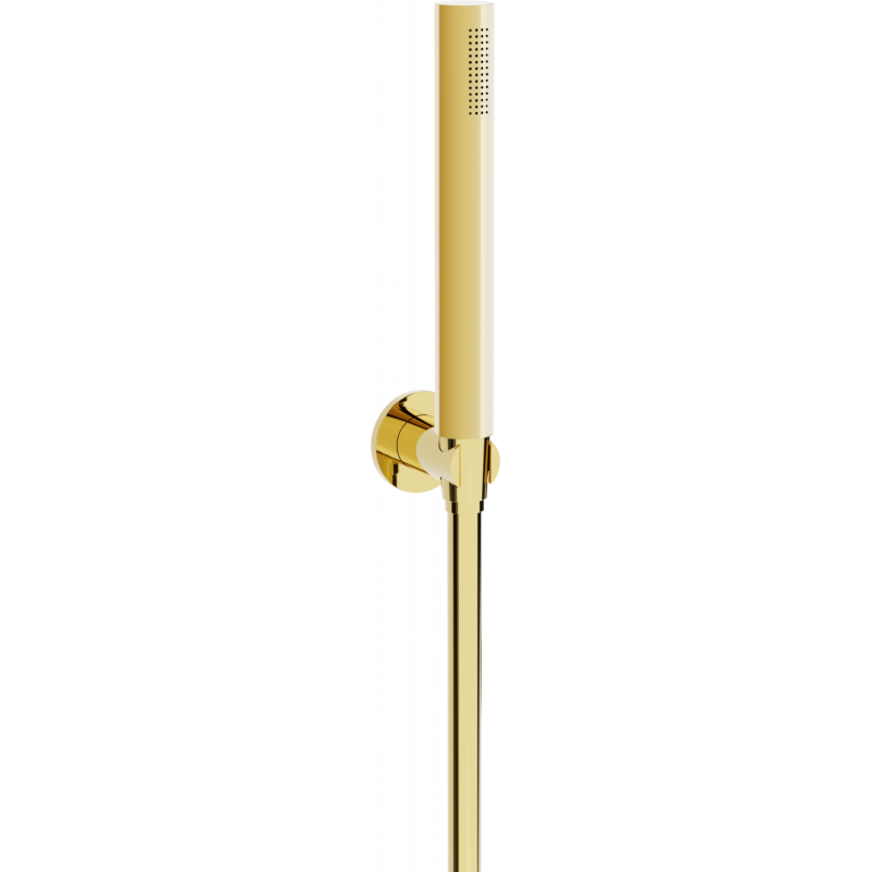 Mexen R-70 fixed shower set, gold - 785705051-50