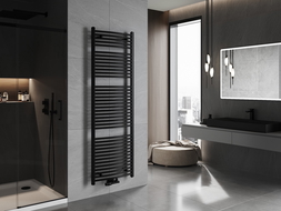 Mexen Ares Badezimmerheizkörper 1800 x 600 mm, 958 W, schwarz - W102-1800-600-00-70