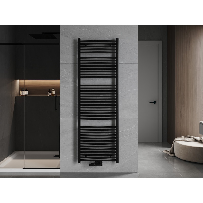 Mexen Ares grijač za kupaonicu 1800 x 600 mm, 958 W, crni - W102-1800-600-00-70