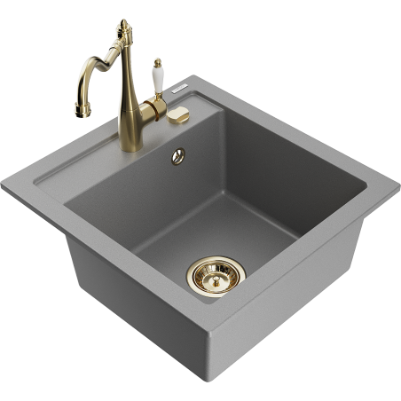 Mexen Vito 1-Komoriger Granit-Spull vum Kichikramm Carla, gro - 6503-71-670700-50