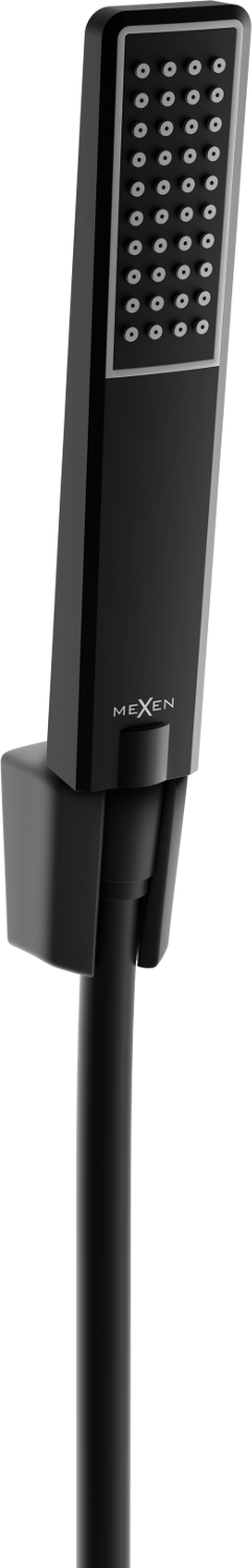 Mexen R-72 zestaw prysznicowy punktowy, czarny - 785725052-70