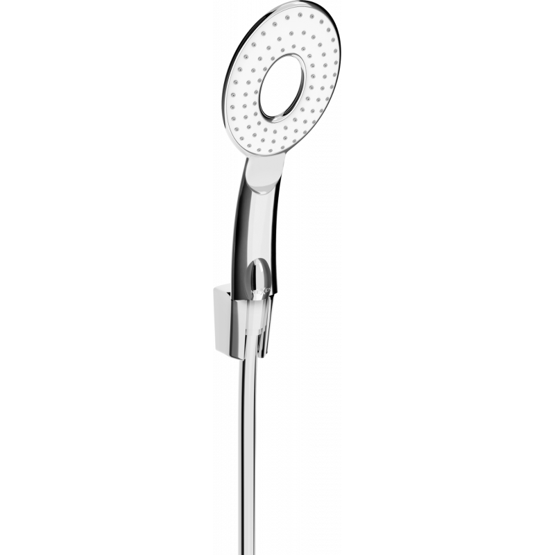 Mexen R-73 Duschset punktuell, Chrom/Weiß - 785735052-02