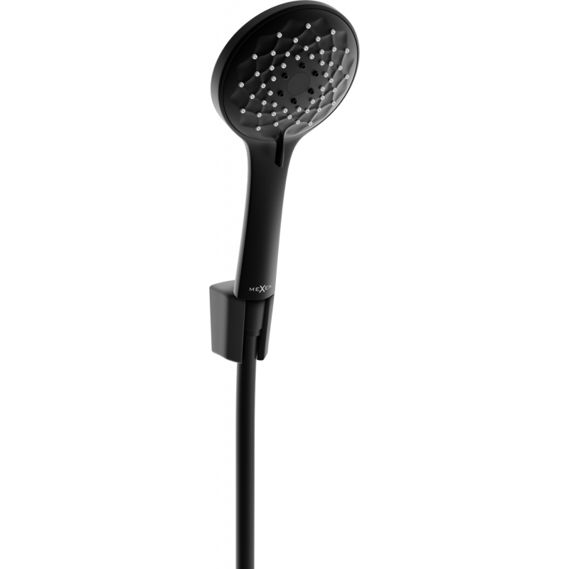Mexen R-74 Punkthandbrausenset, schwarz - 785745052-70