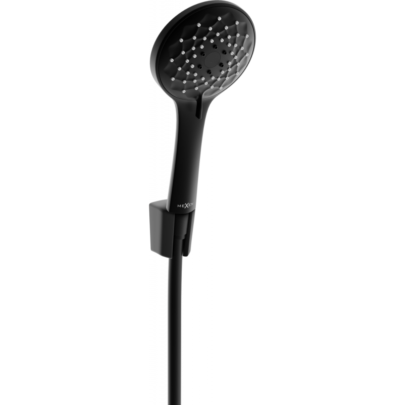 Mexen R-74 punthoofd douche set, zwart - 785745052-70