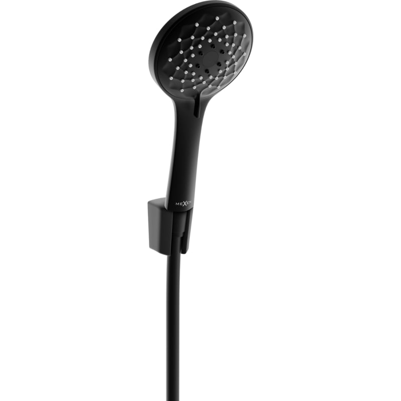 Mexen R-74 točka set tuša, crna - 785745052-70