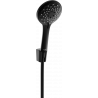 Mexen R-74 Punkthandbrausenset, schwarz - 785745052-70