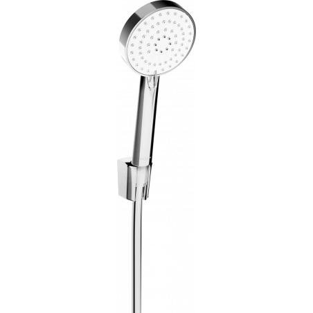 Mexen R-75 puntdouche-set, chroom/wit - 785755052-02