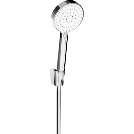 Mexen R-75 točkoviti tuš set, krom/bijeli - 785755052-02