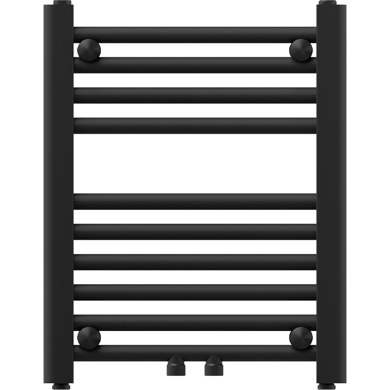 Mexen Mars Badezimmerheizkörper 500 x 400 mm, 178 W, schwarz - W110-0500-400-00-70