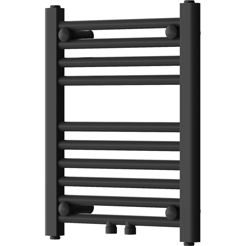 Mexen Mars badkamer radiator 500 x 400 mm, 178 W, zwart - W110-0500-400-00-70