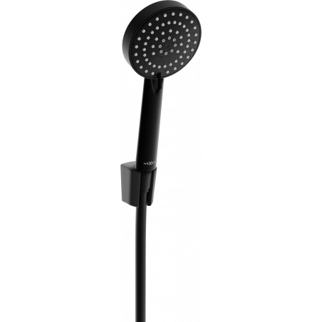 Mexen R-75 spot shower set, black - 785755052-70