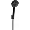 Mexen R-75 doucherset, zwart - 785755052-70