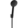 Mexen R-75 spot shower set, black - 785755052-70