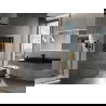 Mexen Mars badkamer radiator 700 x 400 mm, 238 W, zwart - W110-0700-400-00-70