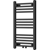 Mexen Mars badrumselement 700 x 400 mm, 238 W, svart - W110-0700-400-00-70